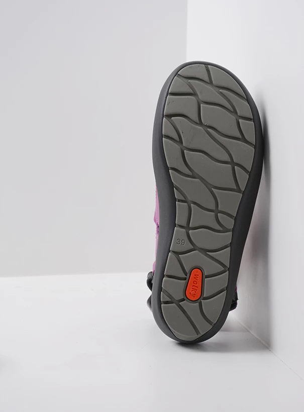 wolky sandals 03325 rio 20660 fuchsia leather sole