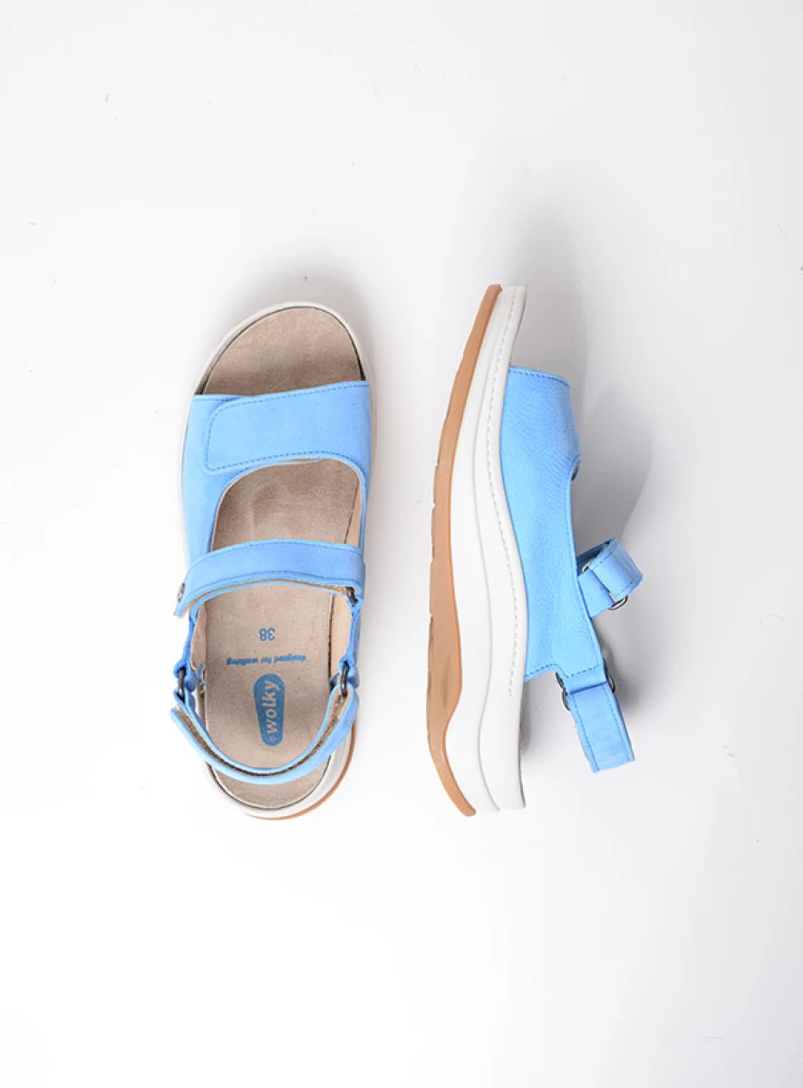 wolky sandals 03350 adura 10815 sky blue nubuck top