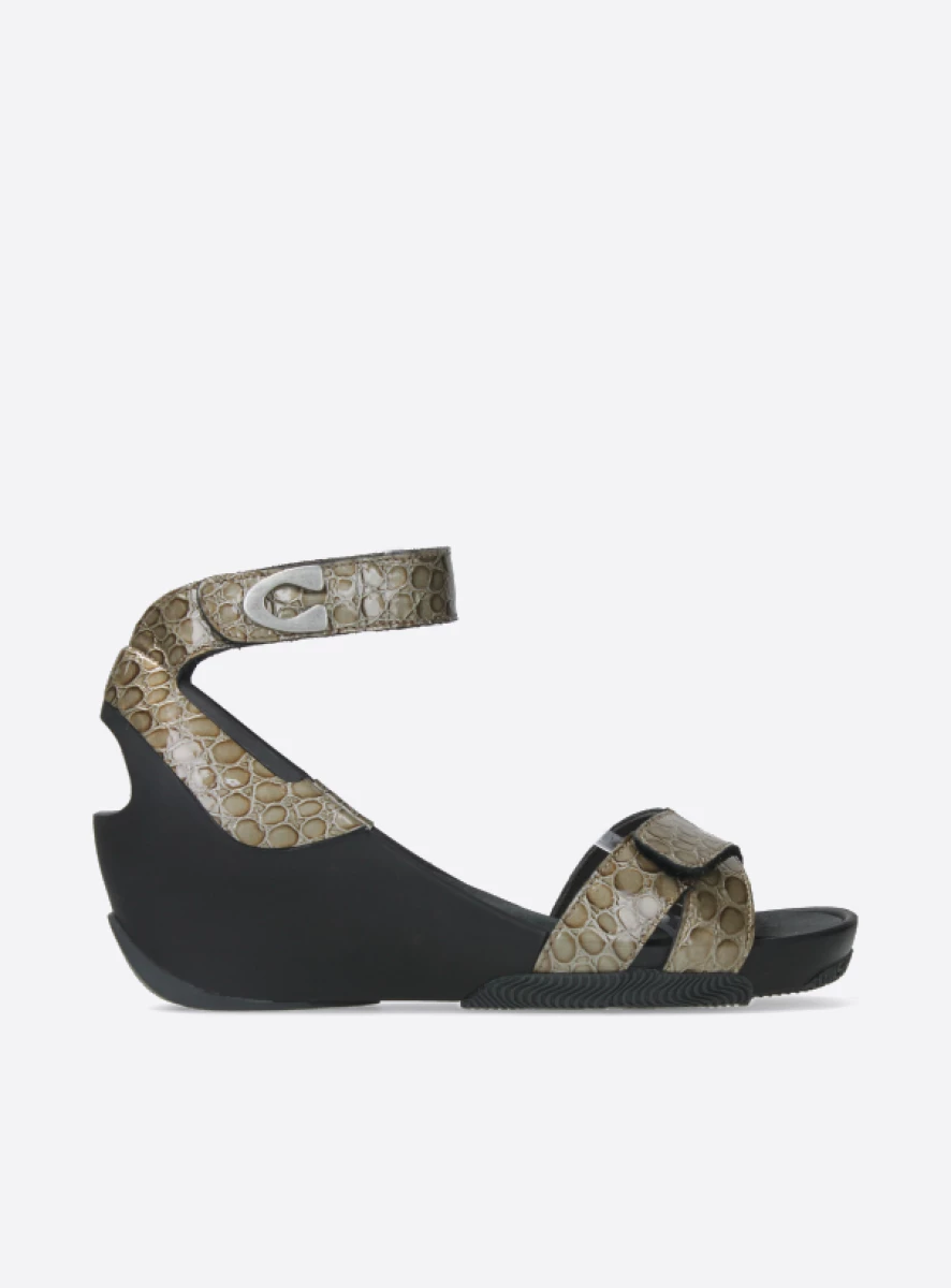 Wolky Sandals 03776 Era 61150 taupe leather