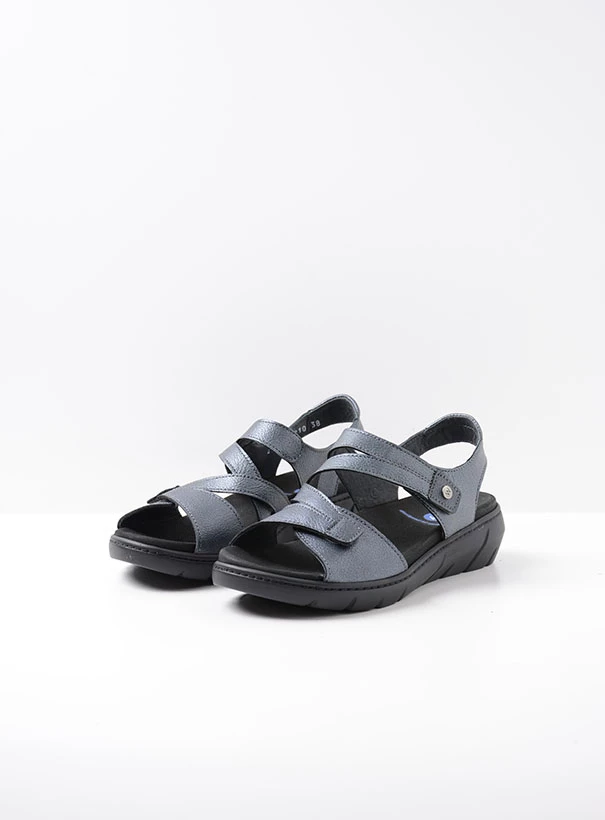 wolky sandals 04106 ikaria 32210 anthracite leather front