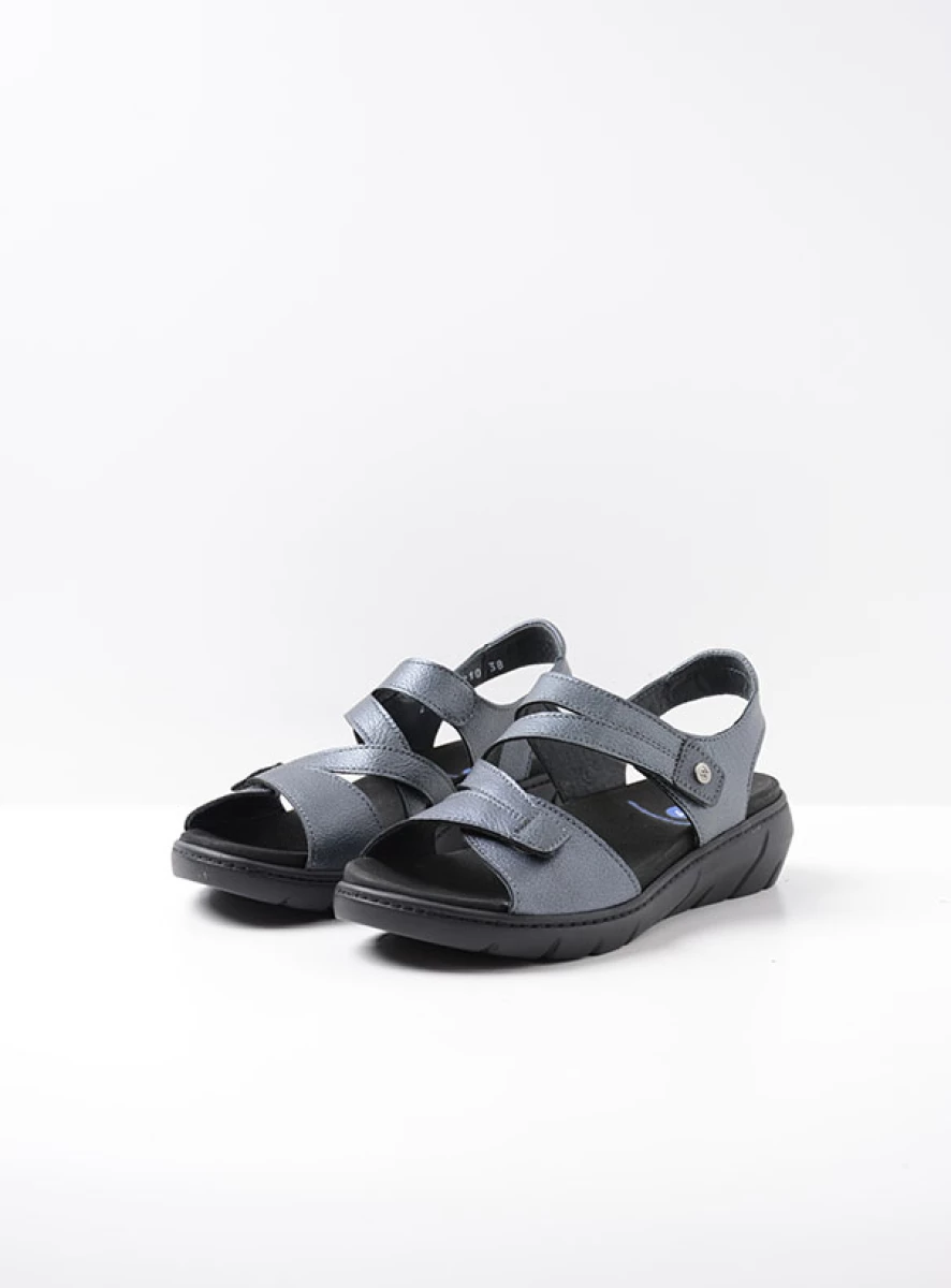 wolky sandals 04106 ikaria 32210 anthracite leather front