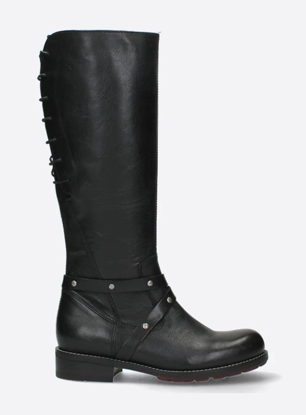 wolky long boots 04433 belmore 20000 black leather