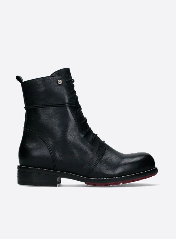wolky biker boots 04444 murray xw 20000 black leather