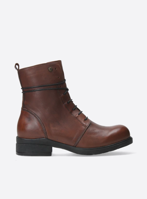 wolky biker boots 04445 murray hv 20430 cognac leather