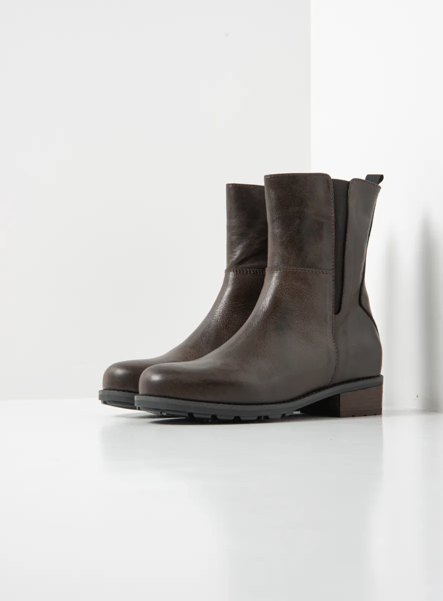 Wolky Neola - brown leather Boots for women