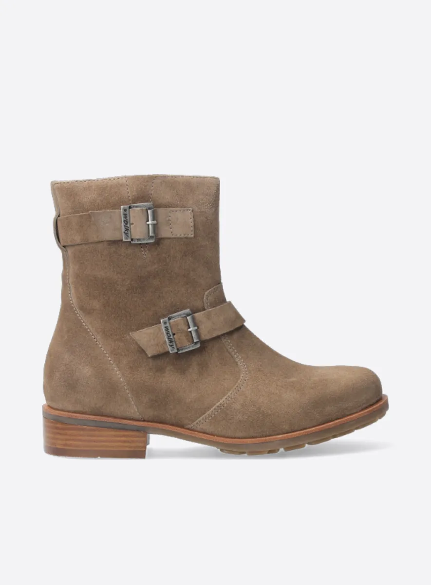 Wolky Biker boots 04486 Devon 40390 beige oiled suede