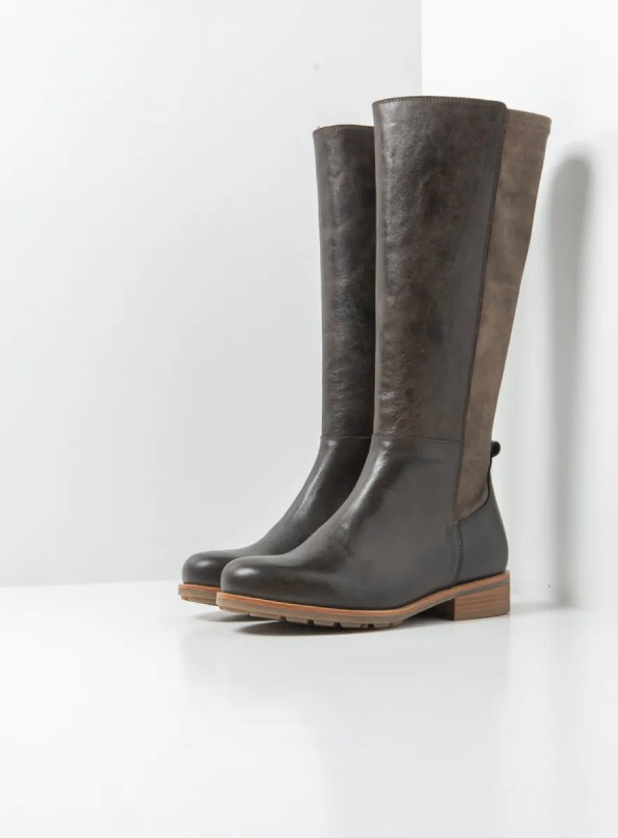 Wolky Hampton - brown leather Boots for women