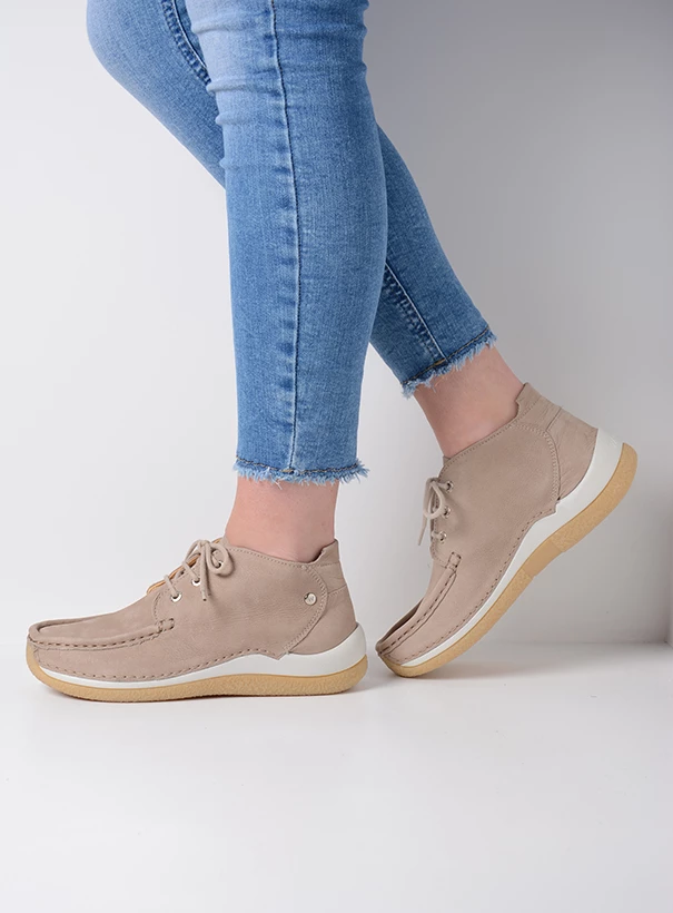 wolky low lace up shoes 04526 rosella 10125 safari nubuck sfeer