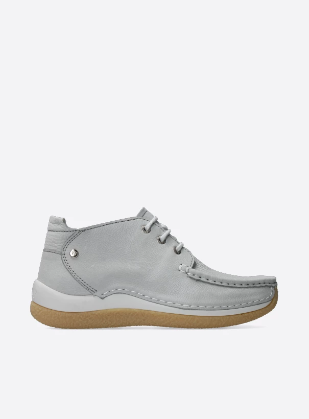 wolky low lace up shoes 04526 rosella 10206 light grey nubuck