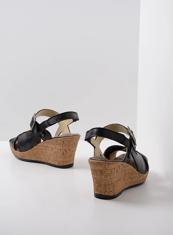 wolky sandals 04628 ixia 2 20000 black leather back