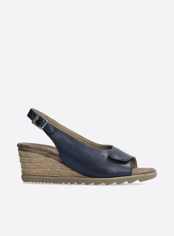 wolky sandals 04680 murcia 20800 blue leather