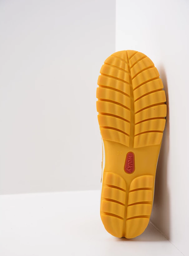 wolky high lace up shoes 04700 jump summer 20900 yellow leather sole