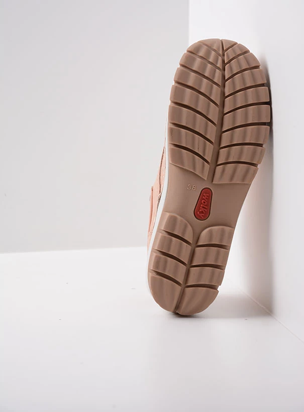 wolky comfort shoes 04701 fly summer 10160 nude nubuck sole