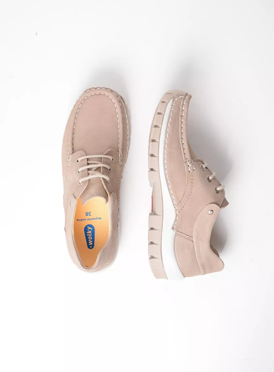Wolky Lace up shoes 04701 Fly Summer 11125 safari nubuck