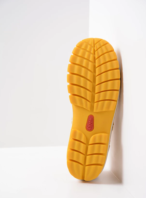 wolky comfort shoes 04701 fly summer 20900 yellow leather sole