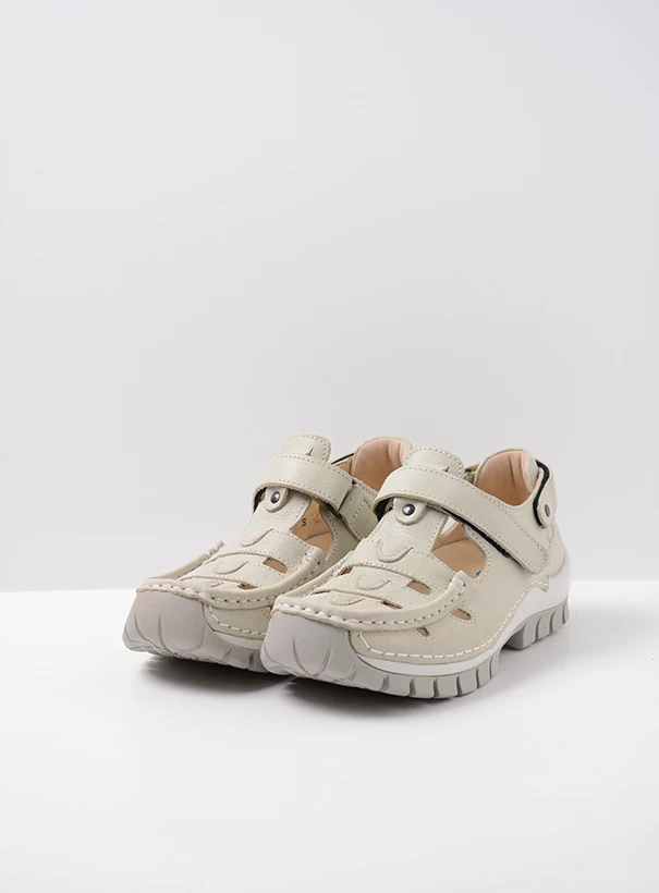 wolky comfort shoes 04703 move 35120 offwhite leather front