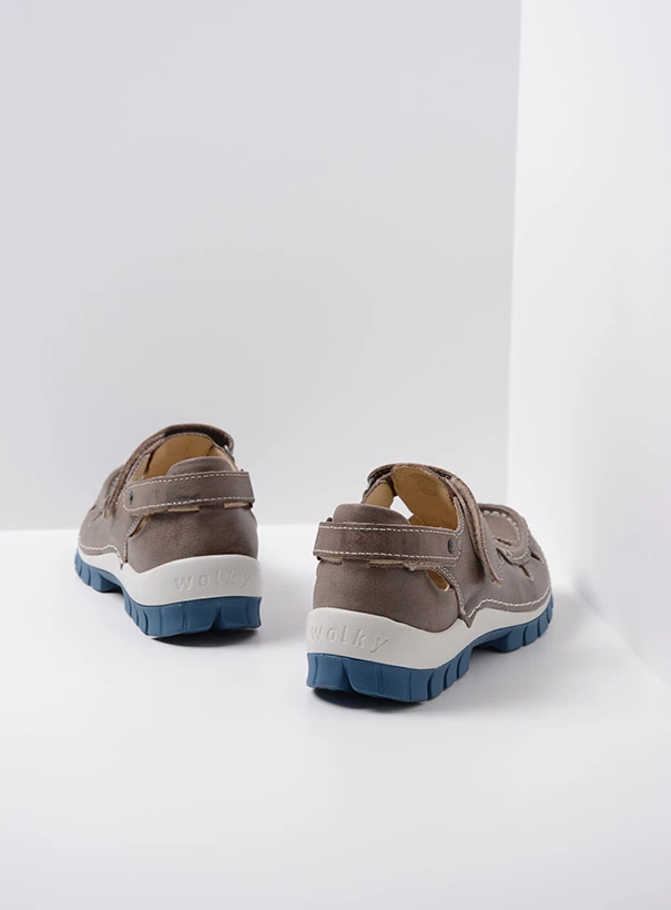 wolky comfort shoes 04703 move 35260 grey blue leather back