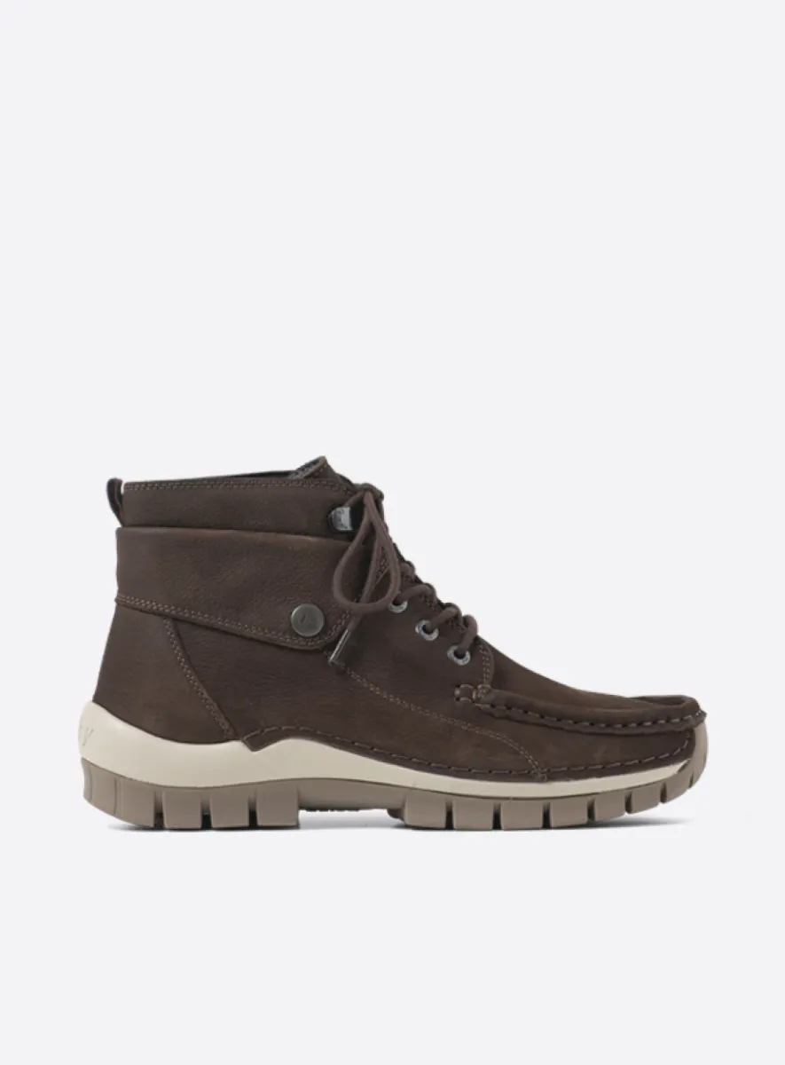 Wolky Lace up boots 04725 Jump 11302 brown nubuck