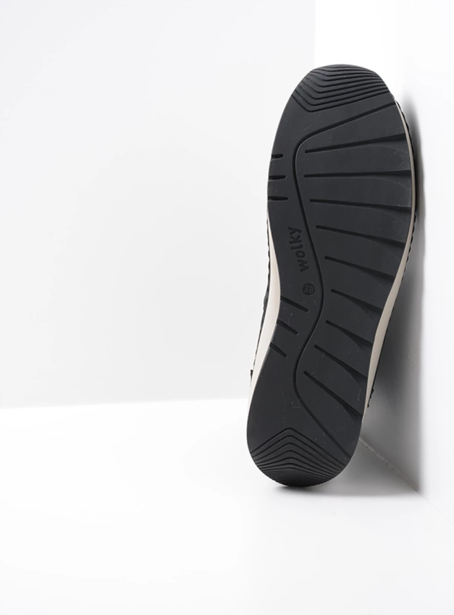 Wolky Lace up boots 04900 Ocean 10000 black nubuck