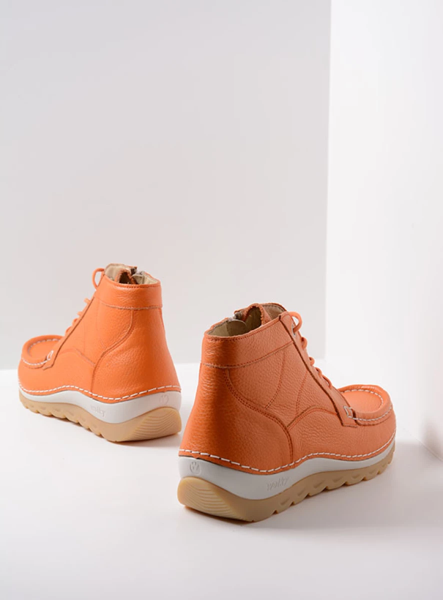 Wolky Lace up shoes 04901 Salado 71557 orange leather
