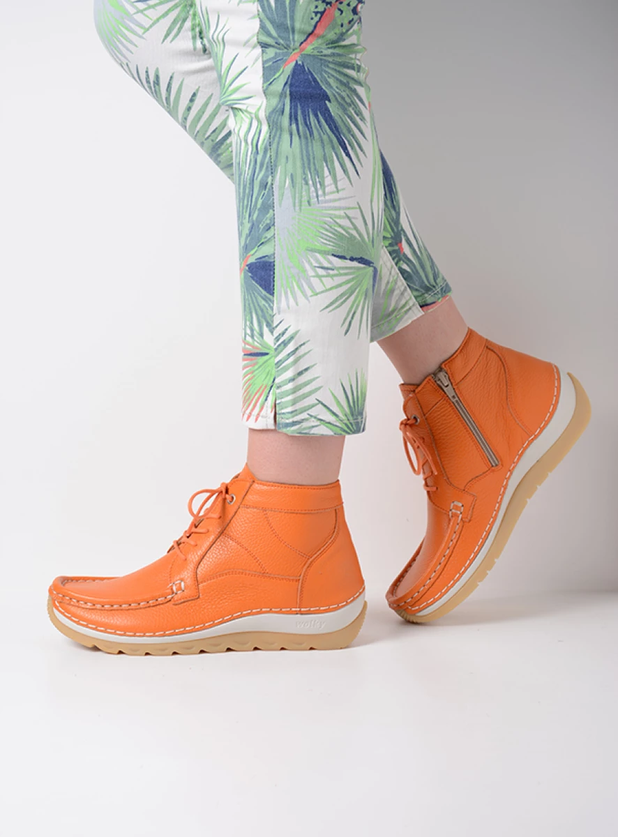 Wolky Lace up shoes 04901 Salado 71557 orange leather