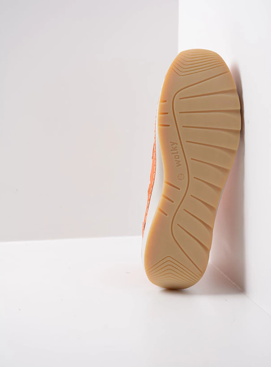 Wolky Lace up shoes 04901 Salado 71557 orange leather