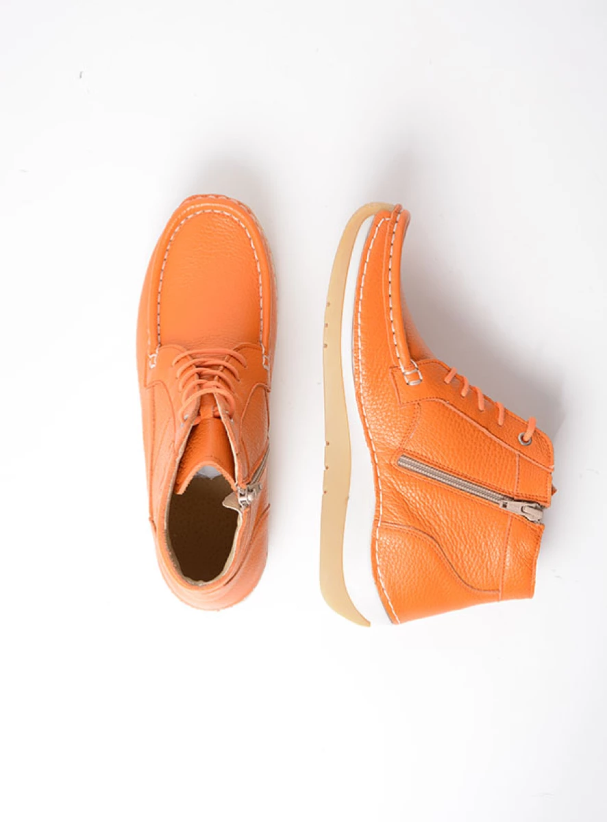 Wolky Lace up shoes 04901 Salado 71557 orange leather