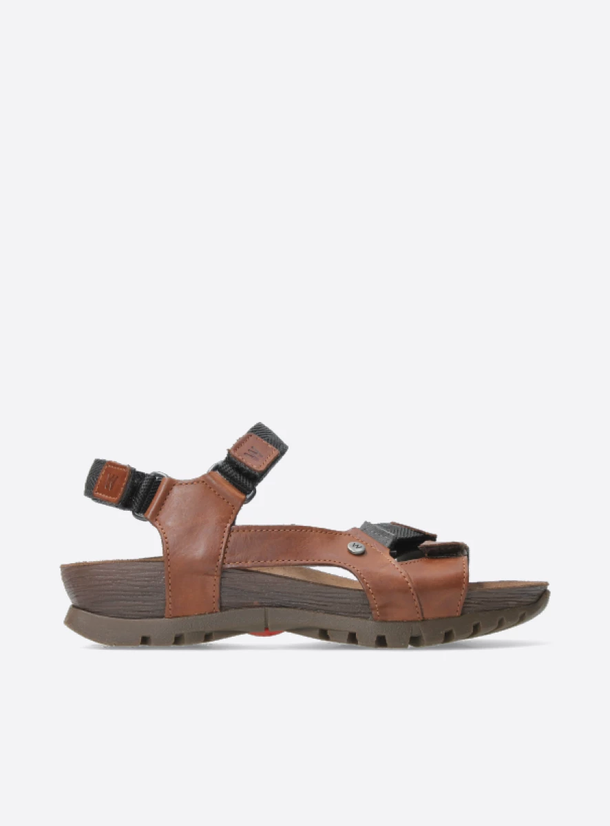 wolky sandals 05450 cradle 30430 cognac leather