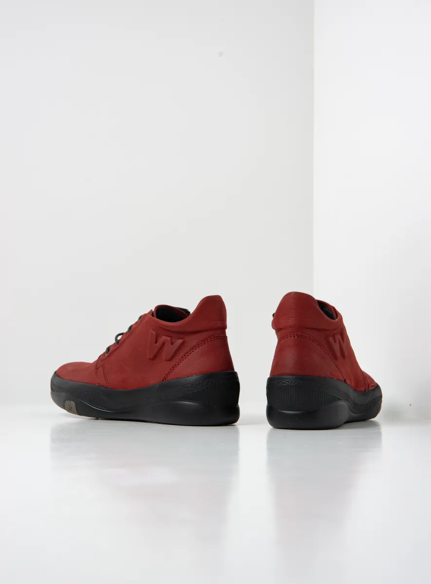 Wolky Fuse - oxblood nubuck Lace up shoes for women