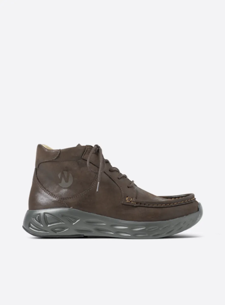 Wolky Roll Bounce - brown effect leather Ankle boots for women