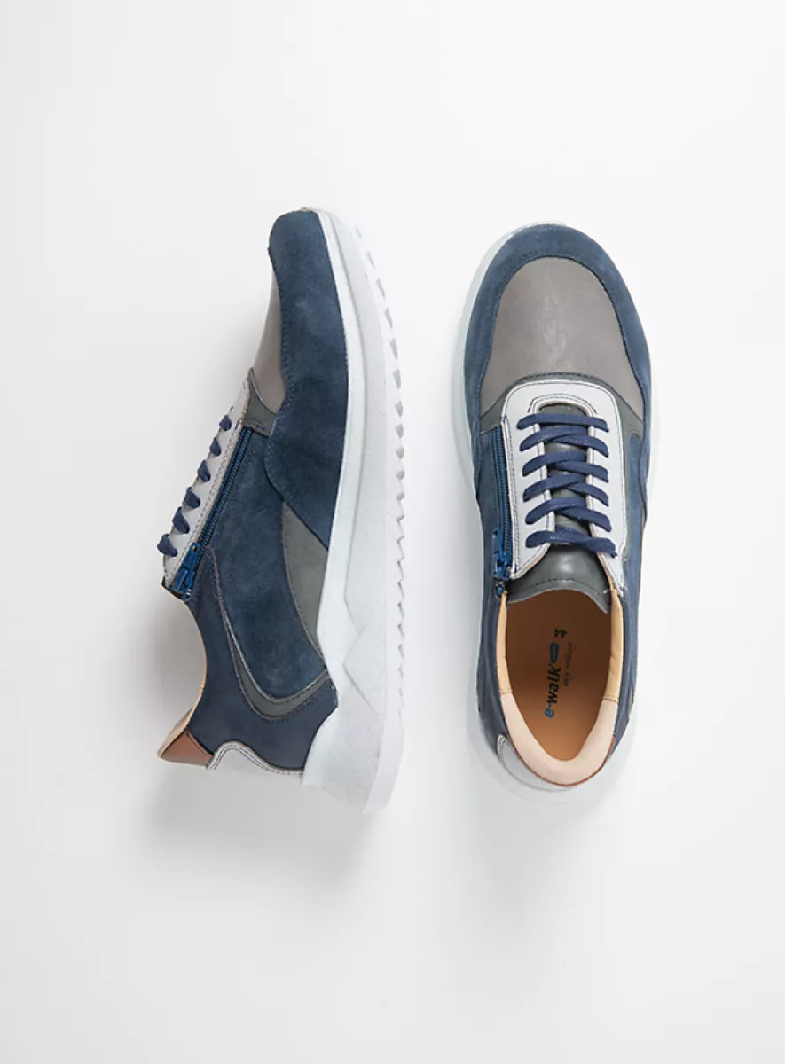 Wolky Trainers 05750 Whaler 90823 navy combi stretch leather