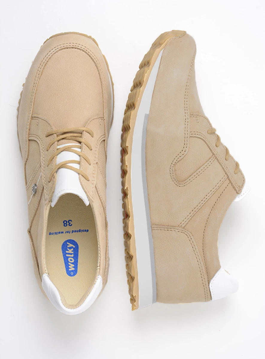 Wolky Trainers 05804 e-Walk 10391 beige nubuck