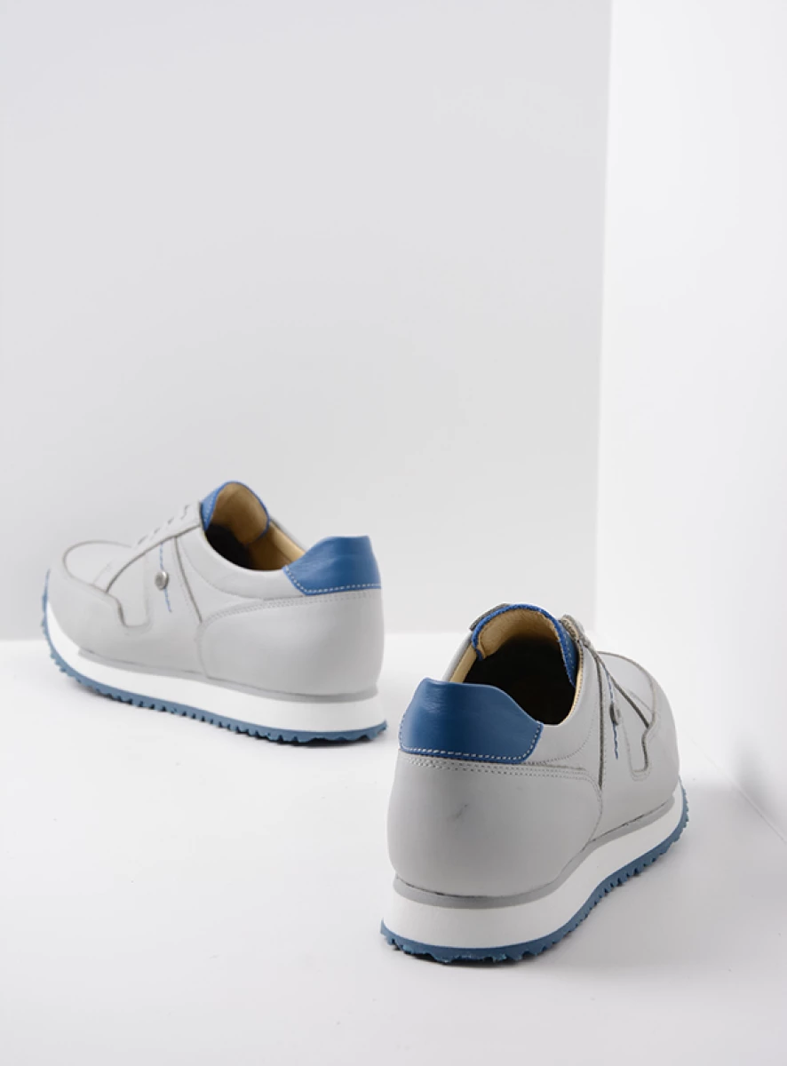Wolky Trainers 05804 e-Walk 21203 light grey/atlantic blue leather