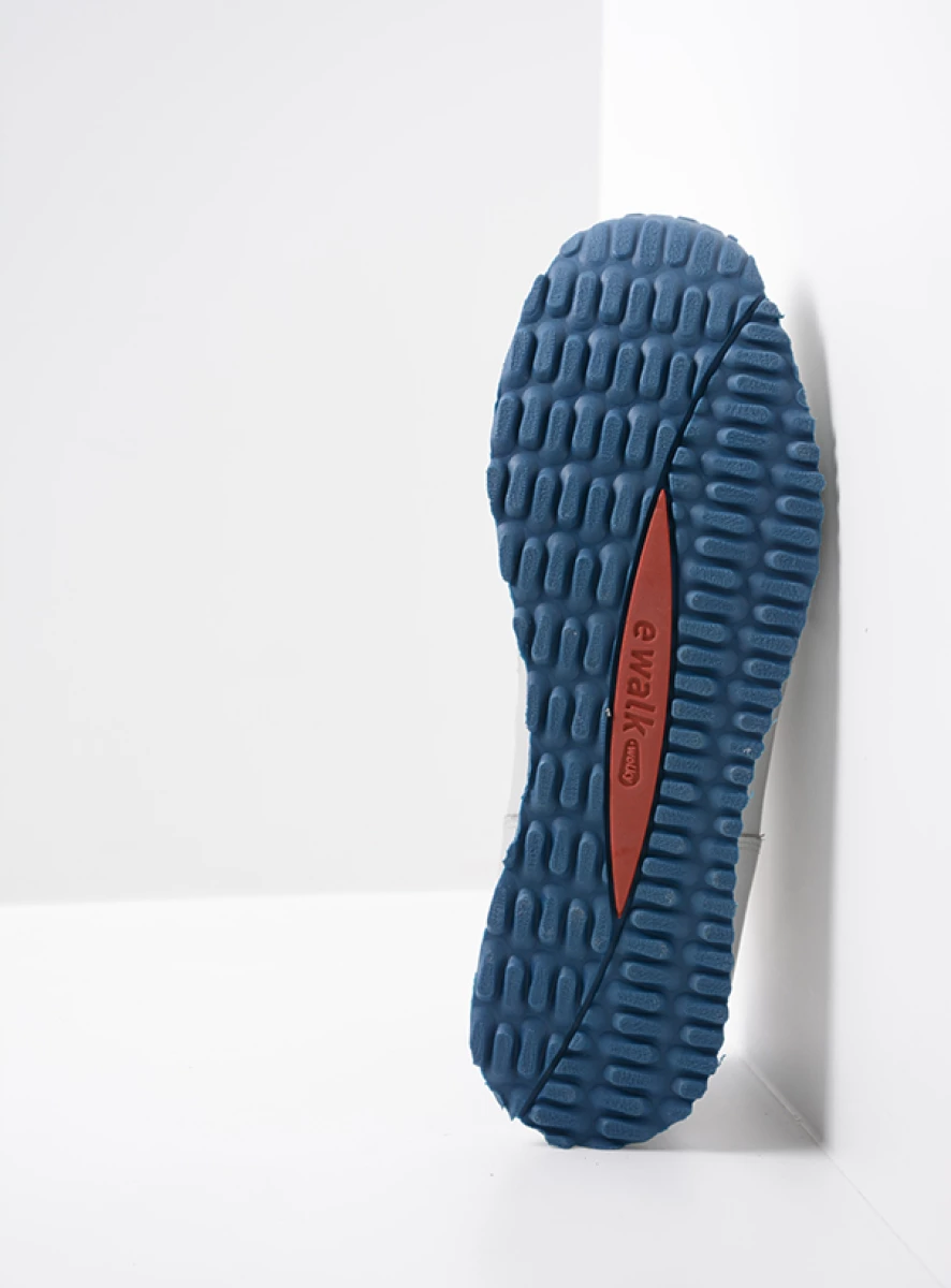 Wolky Trainers 05804 e-Walk 21203 light grey/atlantic blue leather