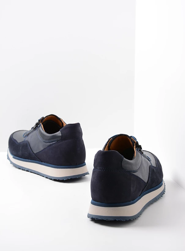 wolky sneakers 05853 e runner 90802 navy combi leather back