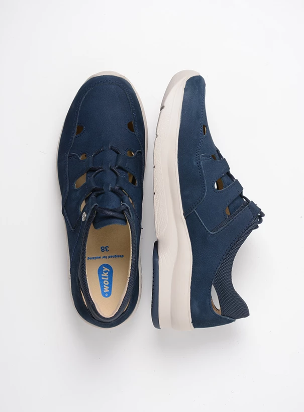 wolky low lace up shoes 05894 galena 11820 denim nubuck top