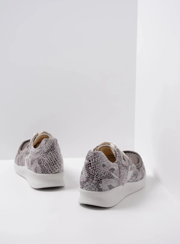 Buy your Wolky One - snakeprint stretch suede leather shoes - Wolky