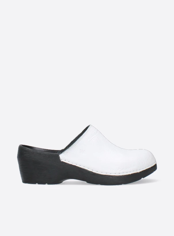 wolky clogs 06075 pro clog 70100 white leather