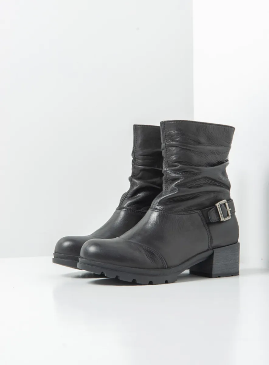 Wolky Troy - black nubuck Boots for women