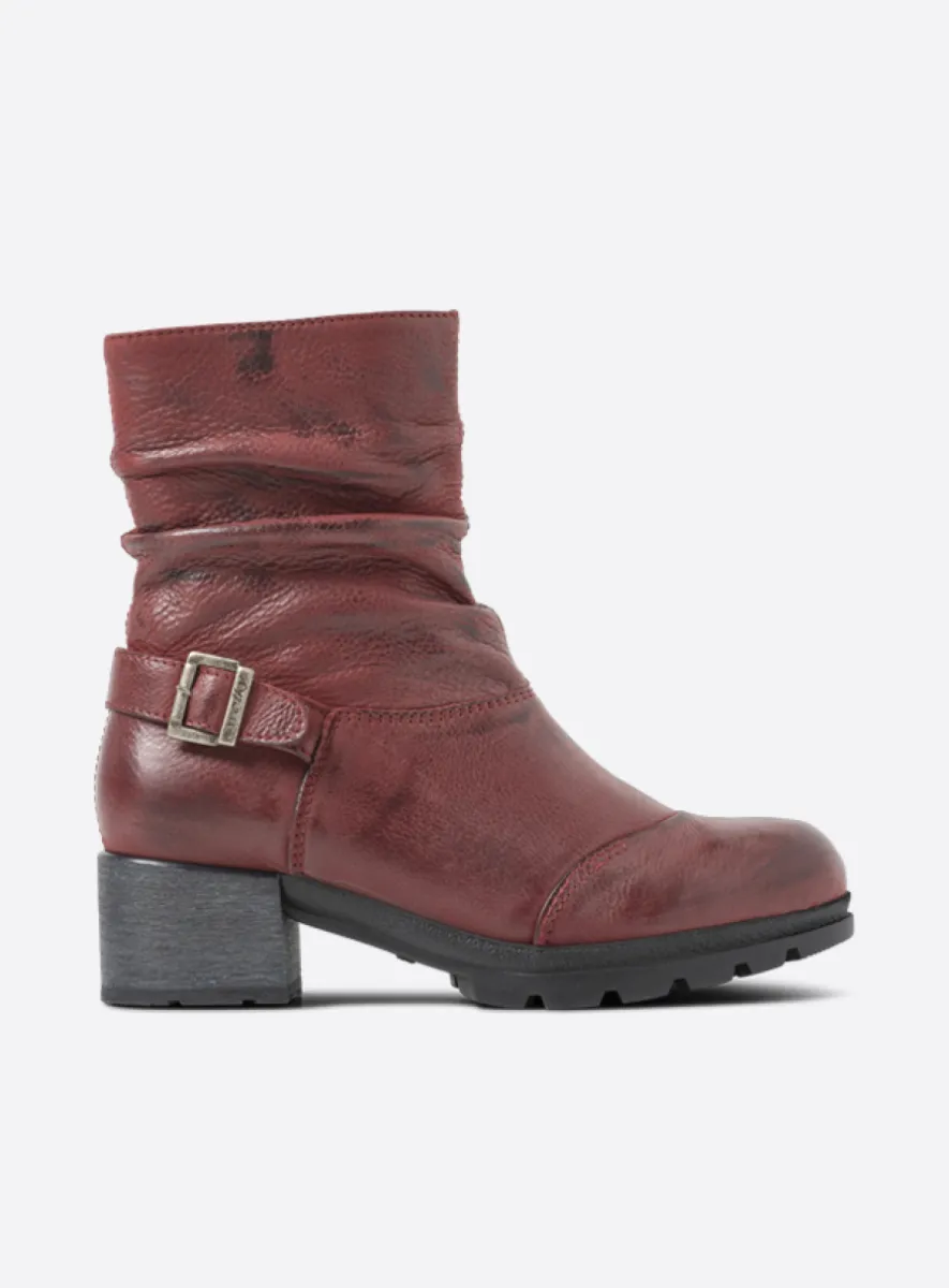 Wolky Troy - oxblood nubuck Boots for women