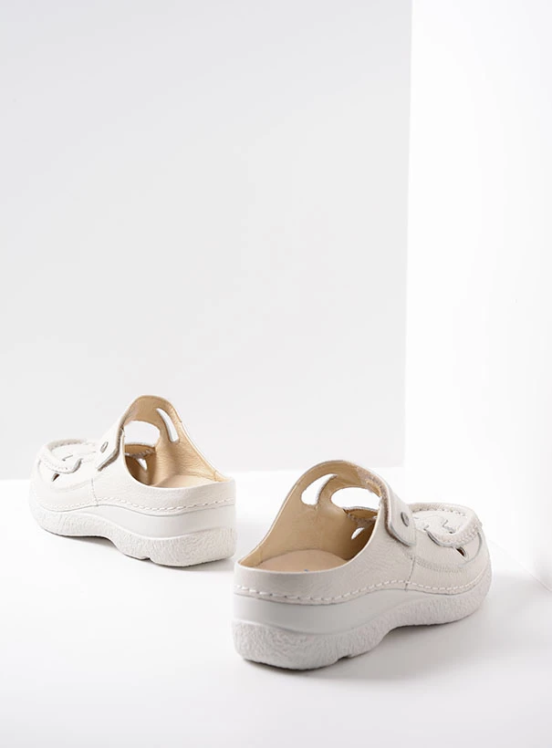 wolky comfort shoes 06234 roll talaria 71120 cream white leather back