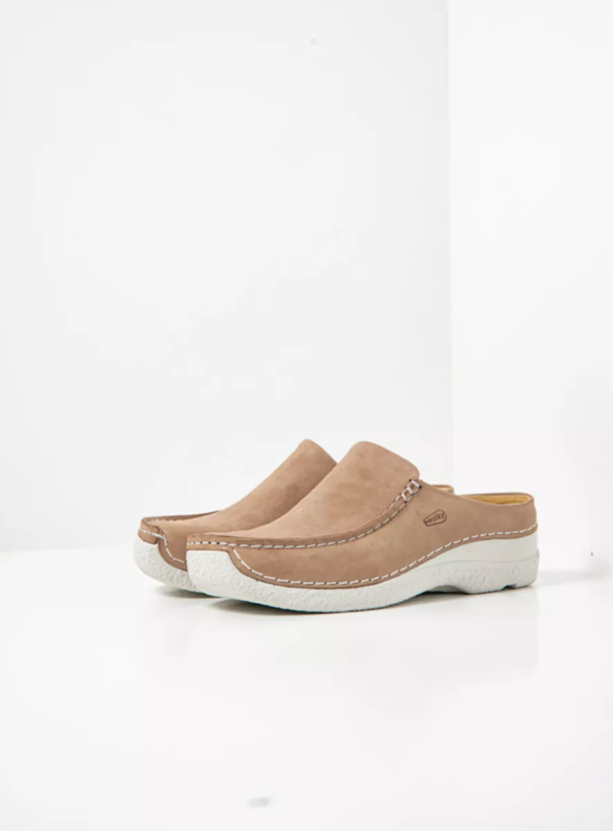 Wolky Seamy Slide - Mocassino Donna In Pelle Con Suola Ammortizzante E Plantare Estraibile