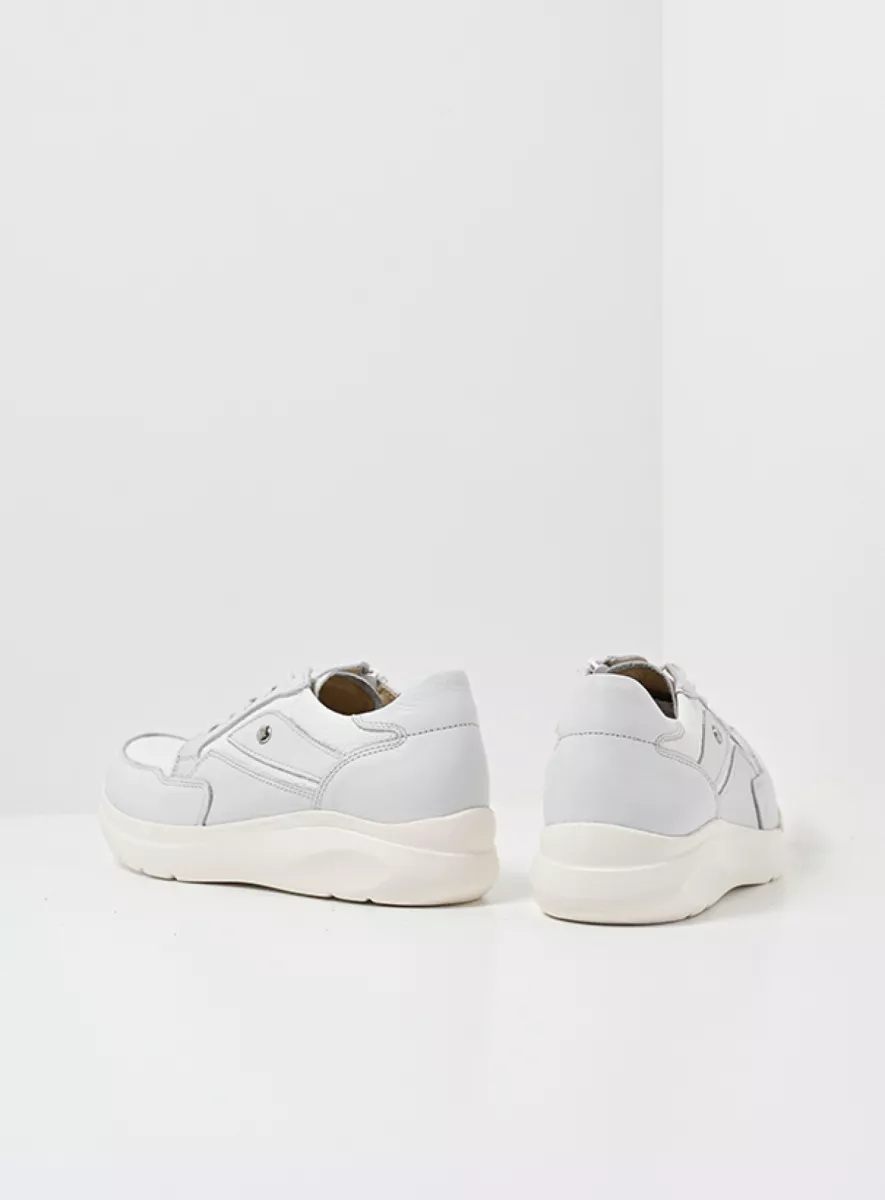 Wolky Trainers 06400 Impact S2F 90111 white/offwhite combi stretch leather