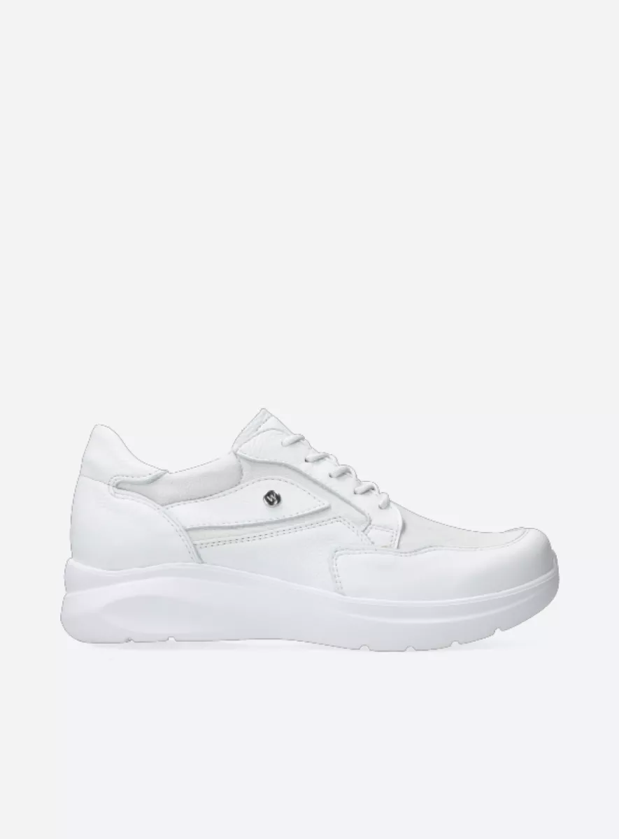 Wolky Trainers 06400 Impact S2F 90111 white/offwhite combi stretch leather