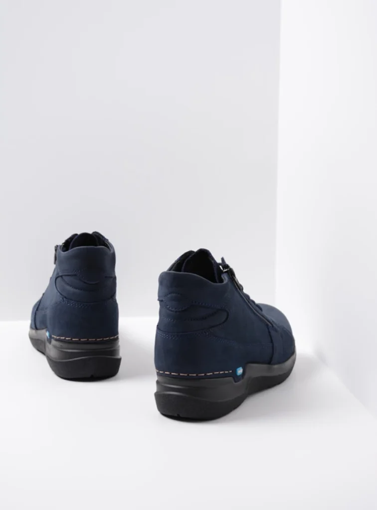 Buy your Wolky Why blue nubuck shoes online Wolky