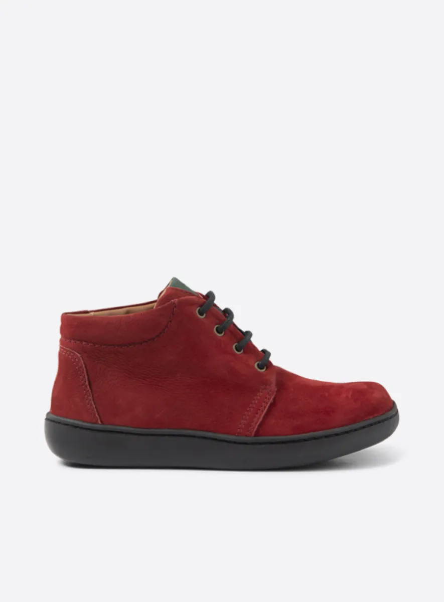 Wolky Lace up boots 08100 Kansas Lady 11553 cherry red nubuck