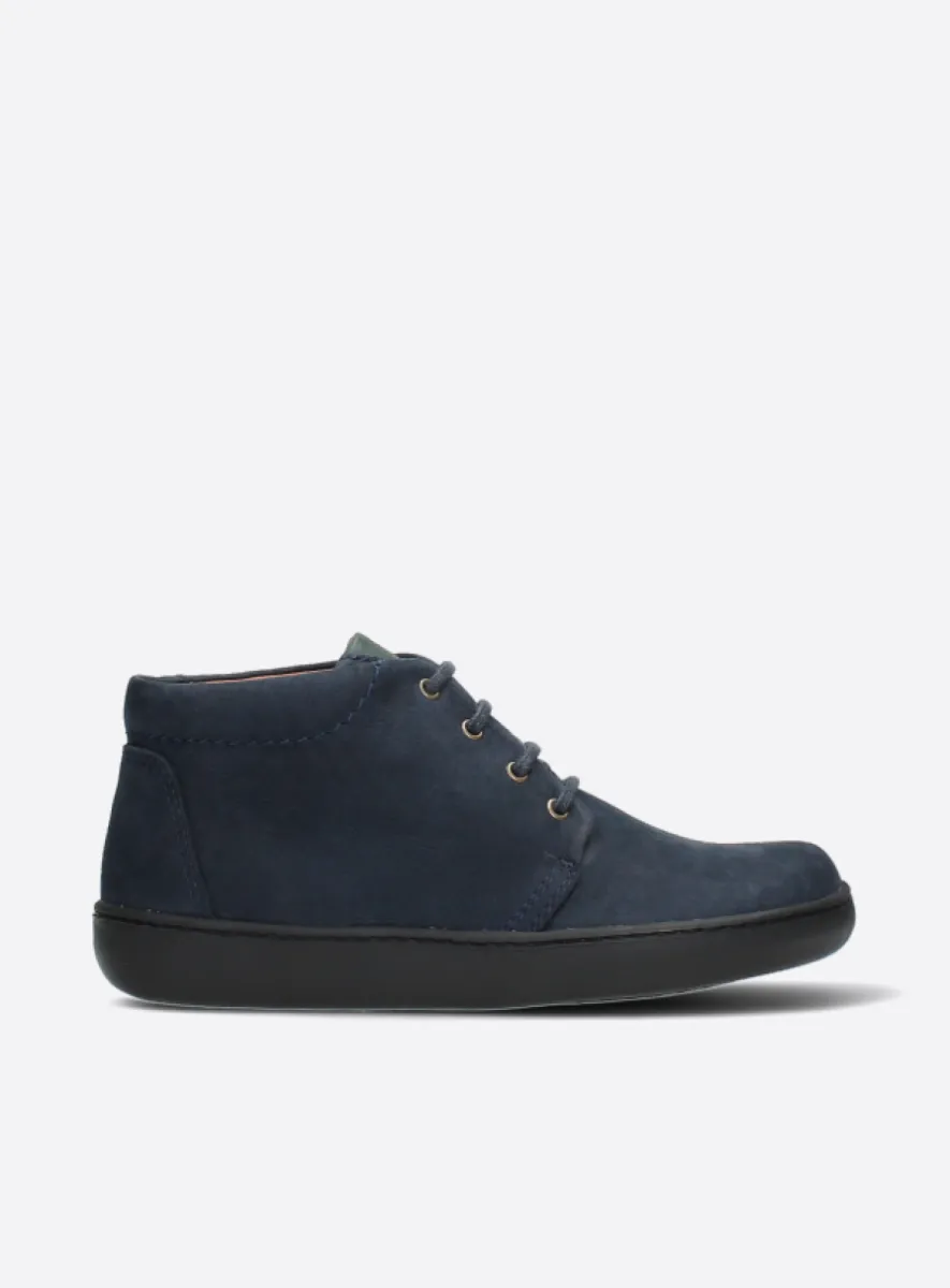 Wolky Kansas Lady - blue nubuck Lace up boots for women