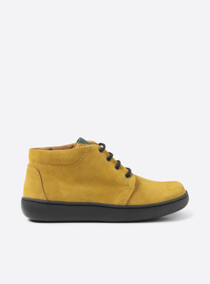 Wolky Lace up boots 08100 Kansas Lady 11940 mustard nubuck