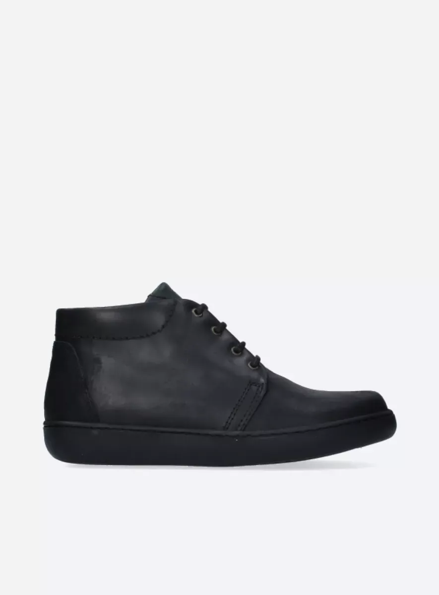 Wolky Smart shoes 08110 Kansas Men 50000 black greased leather