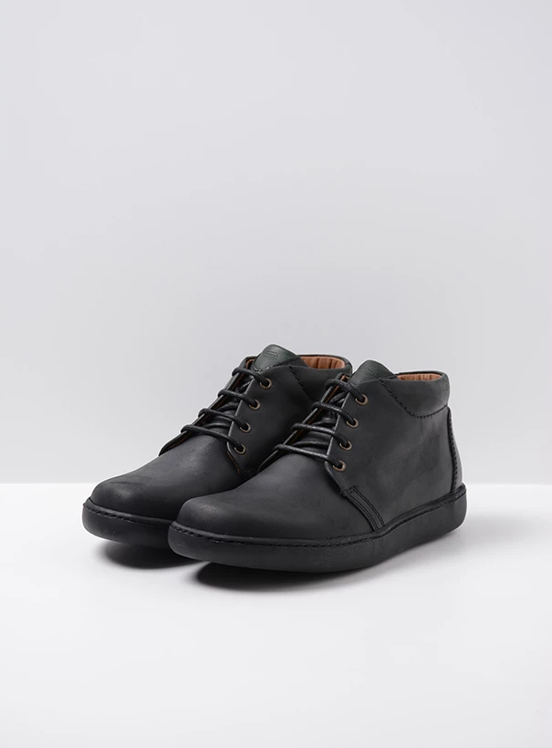 wolky lace up shoes 08110 kansas men 51000 black leather front